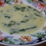 Potato chard soup